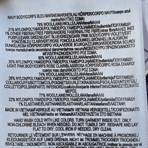 Brooks Brothers Fair Isle Sweater Lambswool Blend XS Blue Purple - Picture 6 of 16